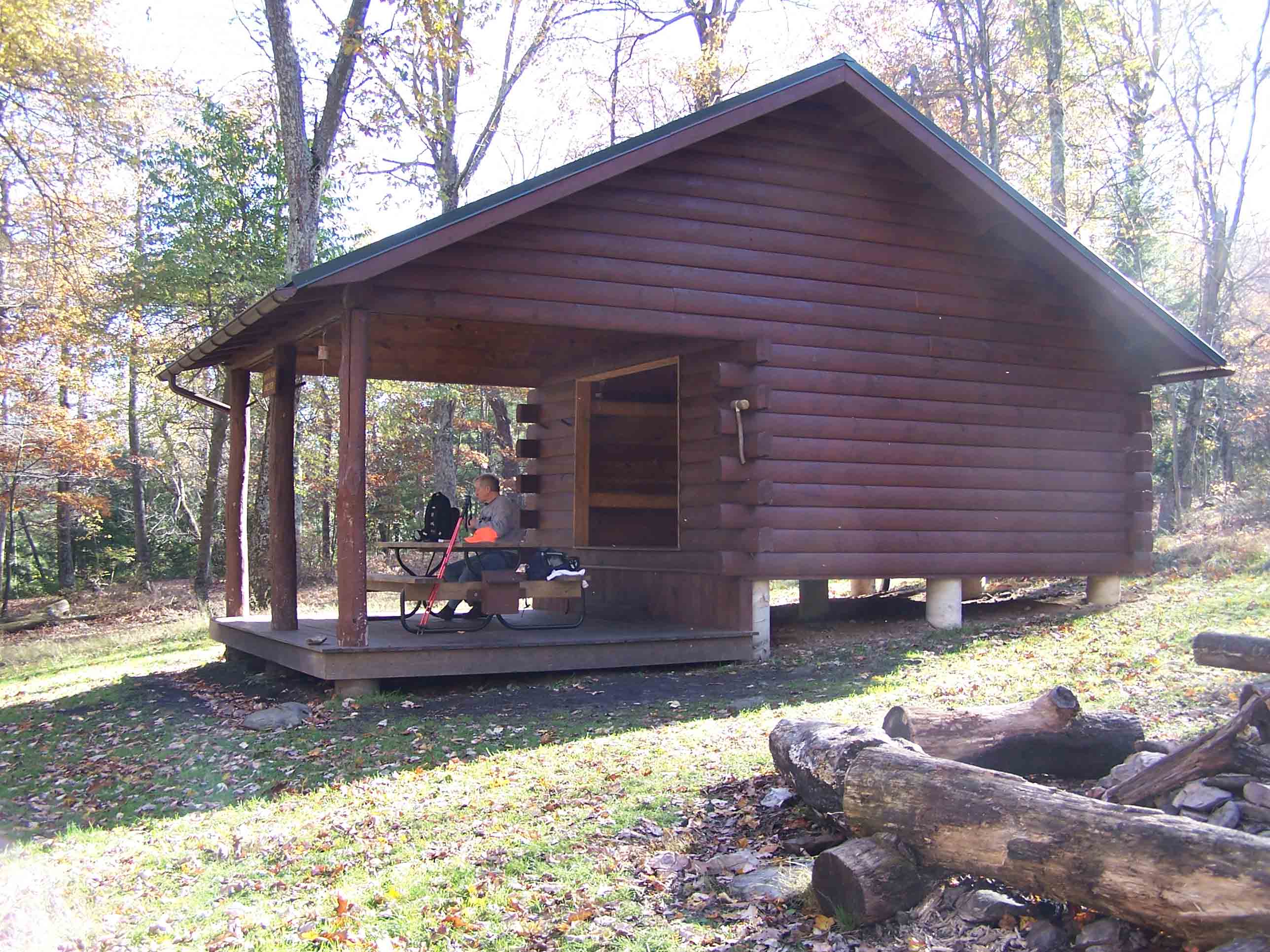 Birch Run Shelter mm 9.7. Courtesy at@rohland.org