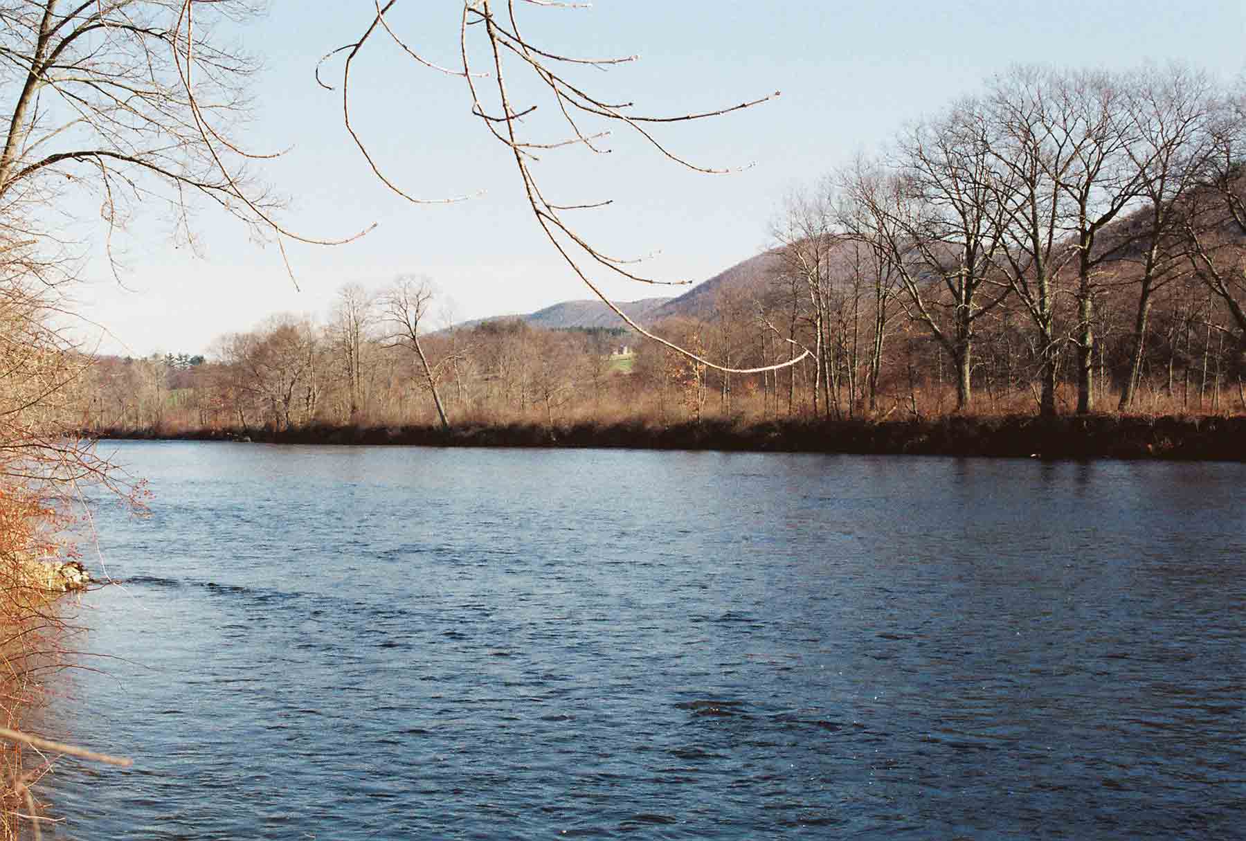 Housatonic River from "River Walk" portion of AT  Courtesy dlcul@conncoll.edu