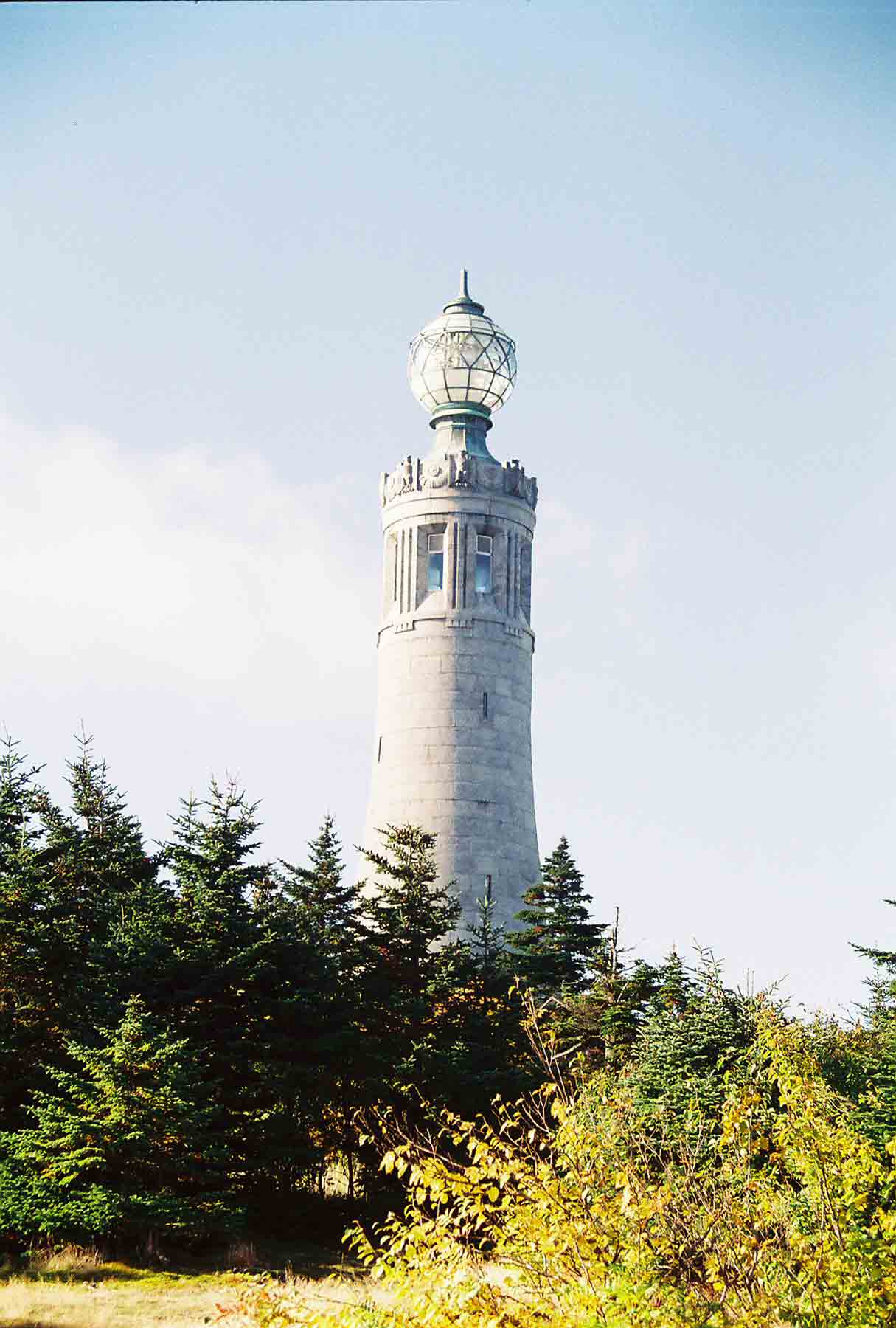 mm 6.3 - War Memorial Tower at the summit of Mt. Greylock, highest point in MA. Courtesy dlcul@conncoll.edu