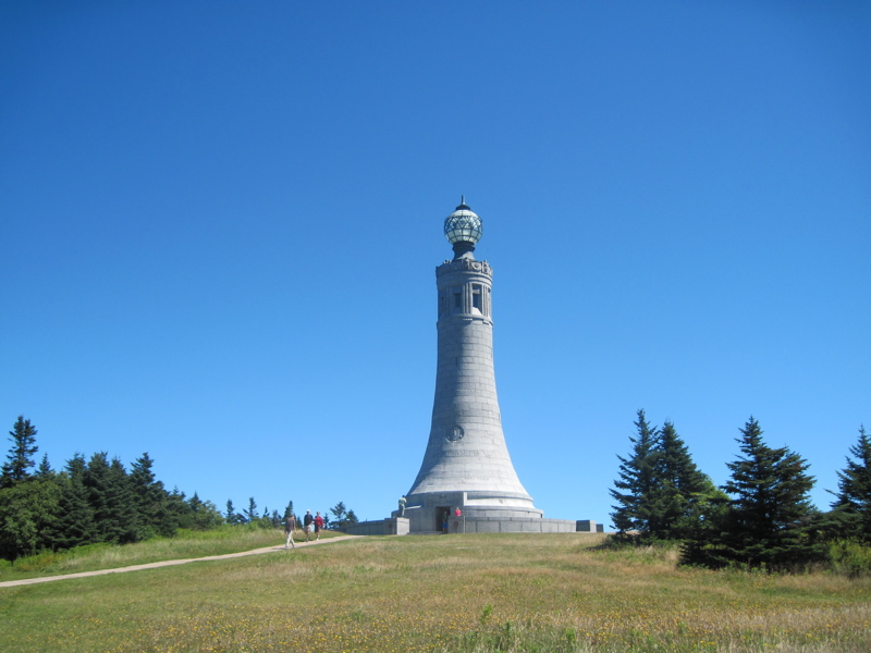 mm 6.3  Another view of War Memorial Tower at the summit of Mt. Greylock
Courtesy dlcul@conncoll.edu