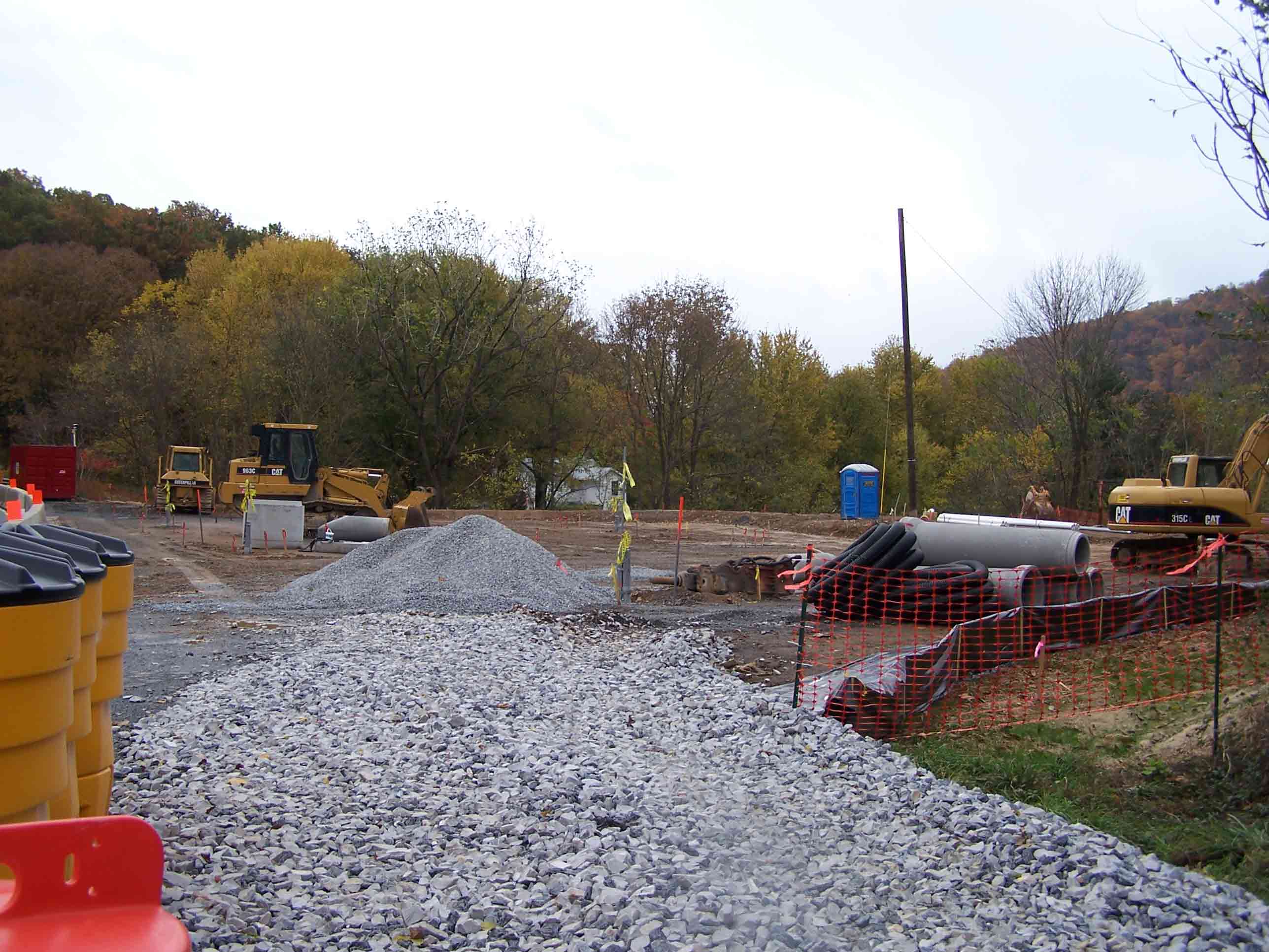 mm 6.7 - Construction at Weverton Road (Possible new parking lot?). Courtesy at@rohland.org