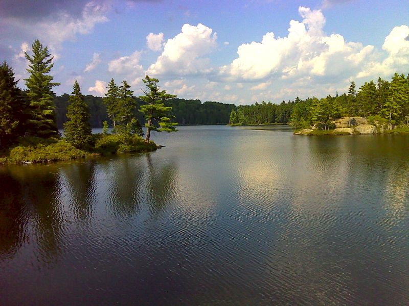 Incredibly picturesque North Pond.  GPS N45.3531 W69.4877  Courtesy pjwetzel@gmail.com