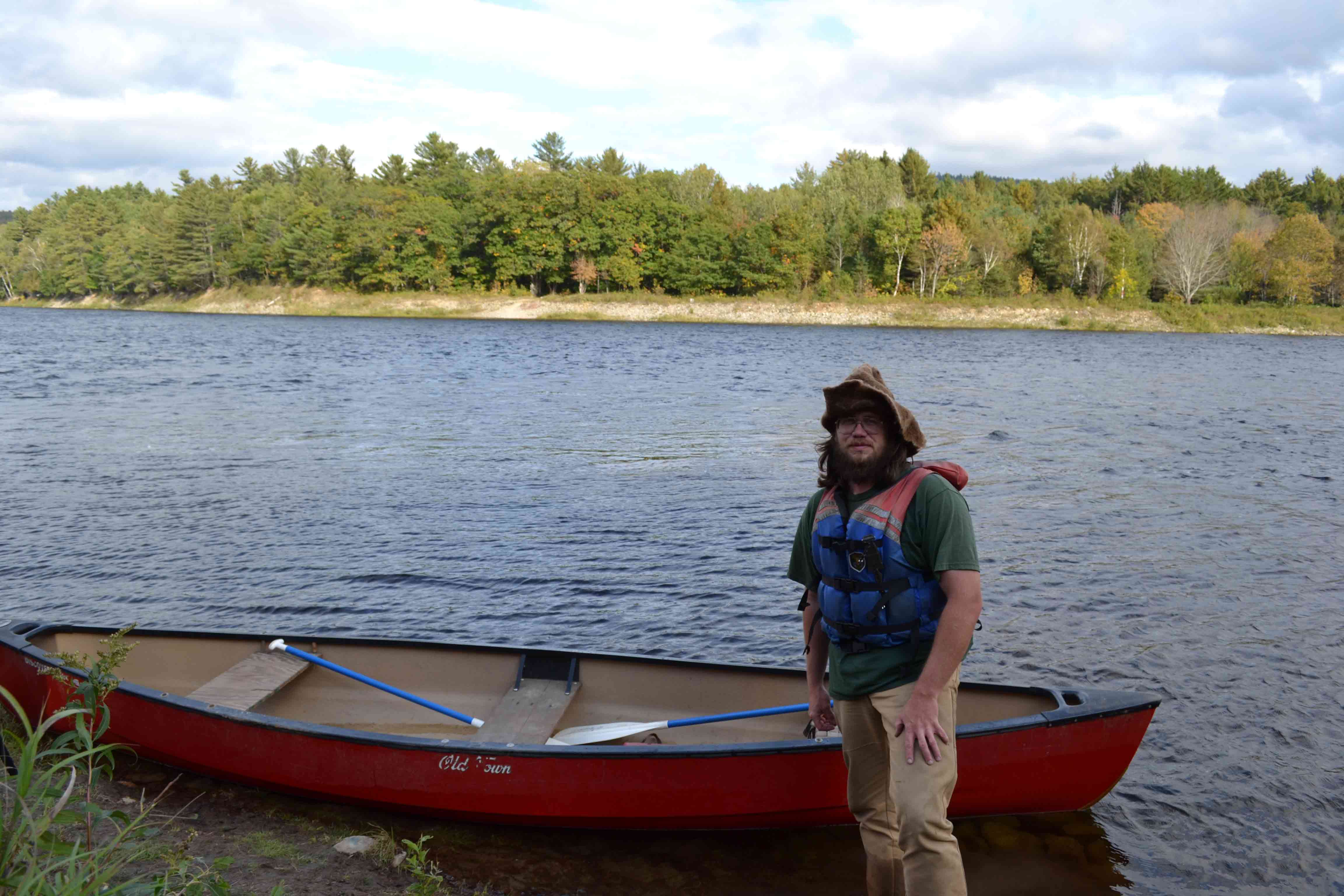 mm 0.0 - Dave: Kennebec River canoe shuttle operator  Courtesy at@rohland.org