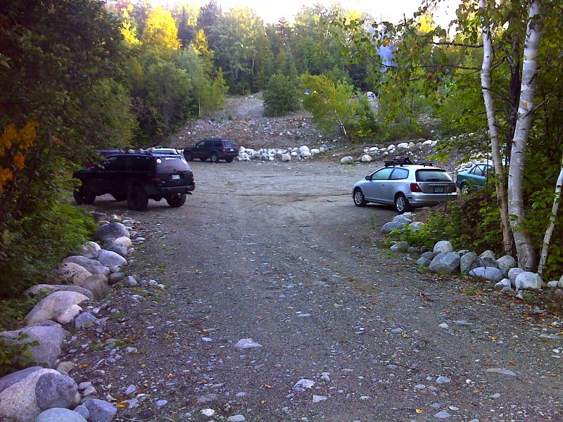 mm 20.0  Big Parking area on East Flagstaff Road.  GPS 45.1346 N 70.1714   Courtesy pjwetzel@gmail.com