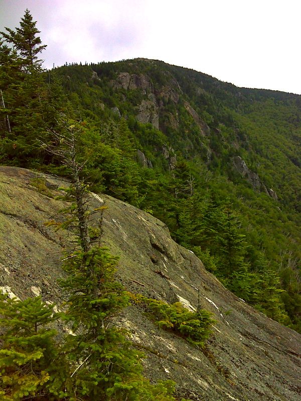 Cliffs on the slopes of Mt. Moriah.  N44.3314 W71.1427  Courtesy pjwetzel@gmail.com