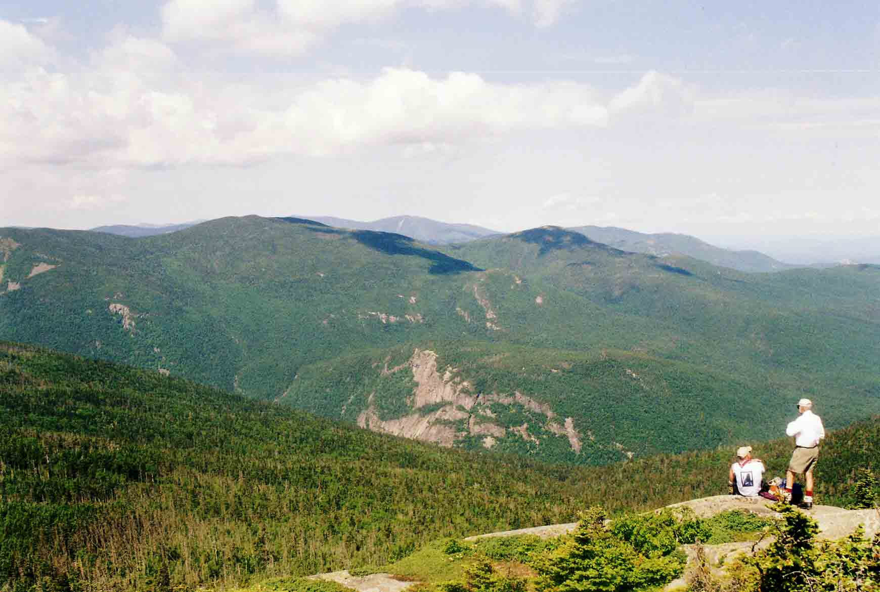 mm 21.3 - Looking west from the summit of Mt. Jackson. Courtesy dlcul@conncoll.edu