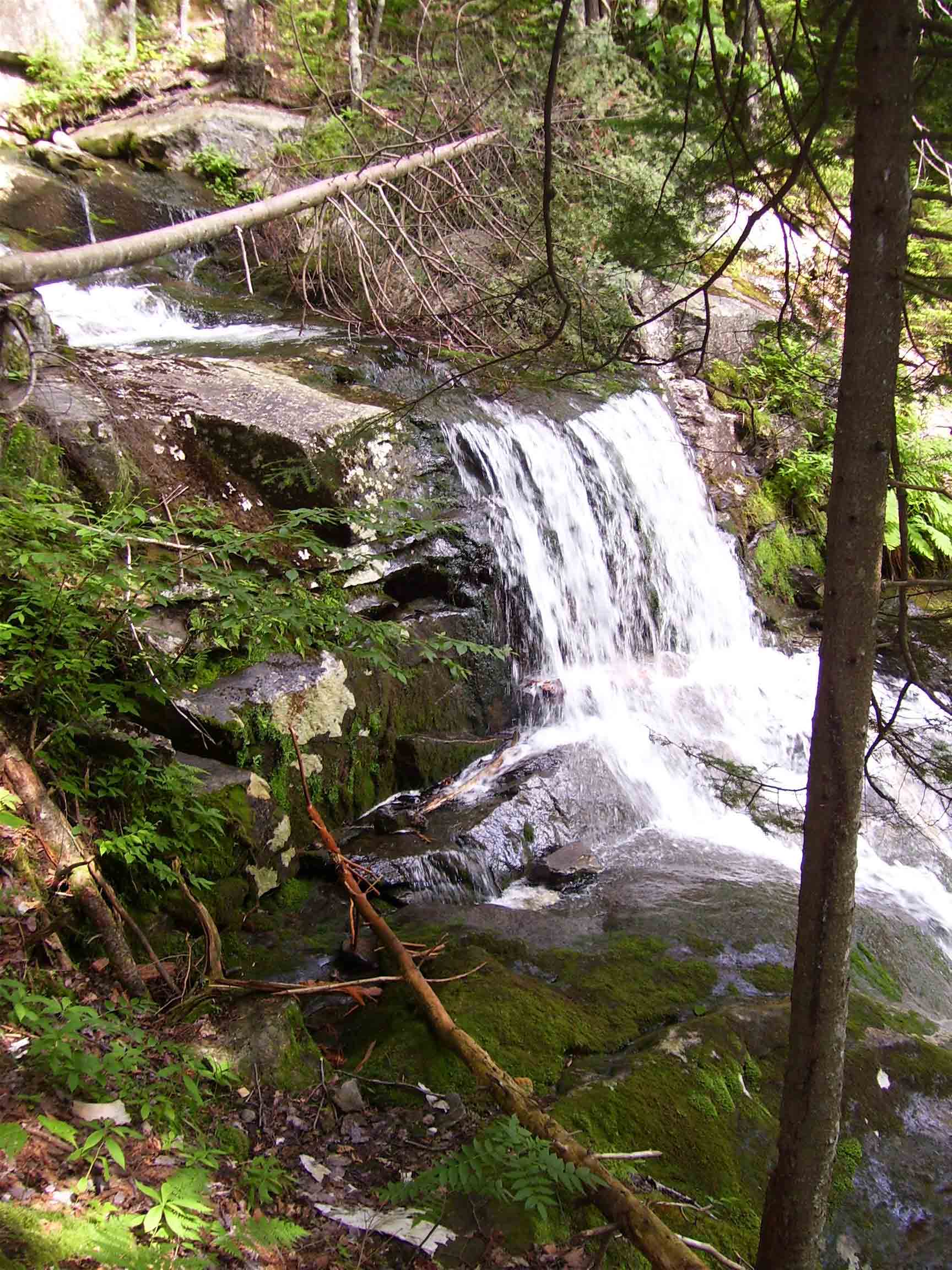 Another of the waterfalls along the Beaver Brook cascades.  Courtesy dlcul@conncoll.edu