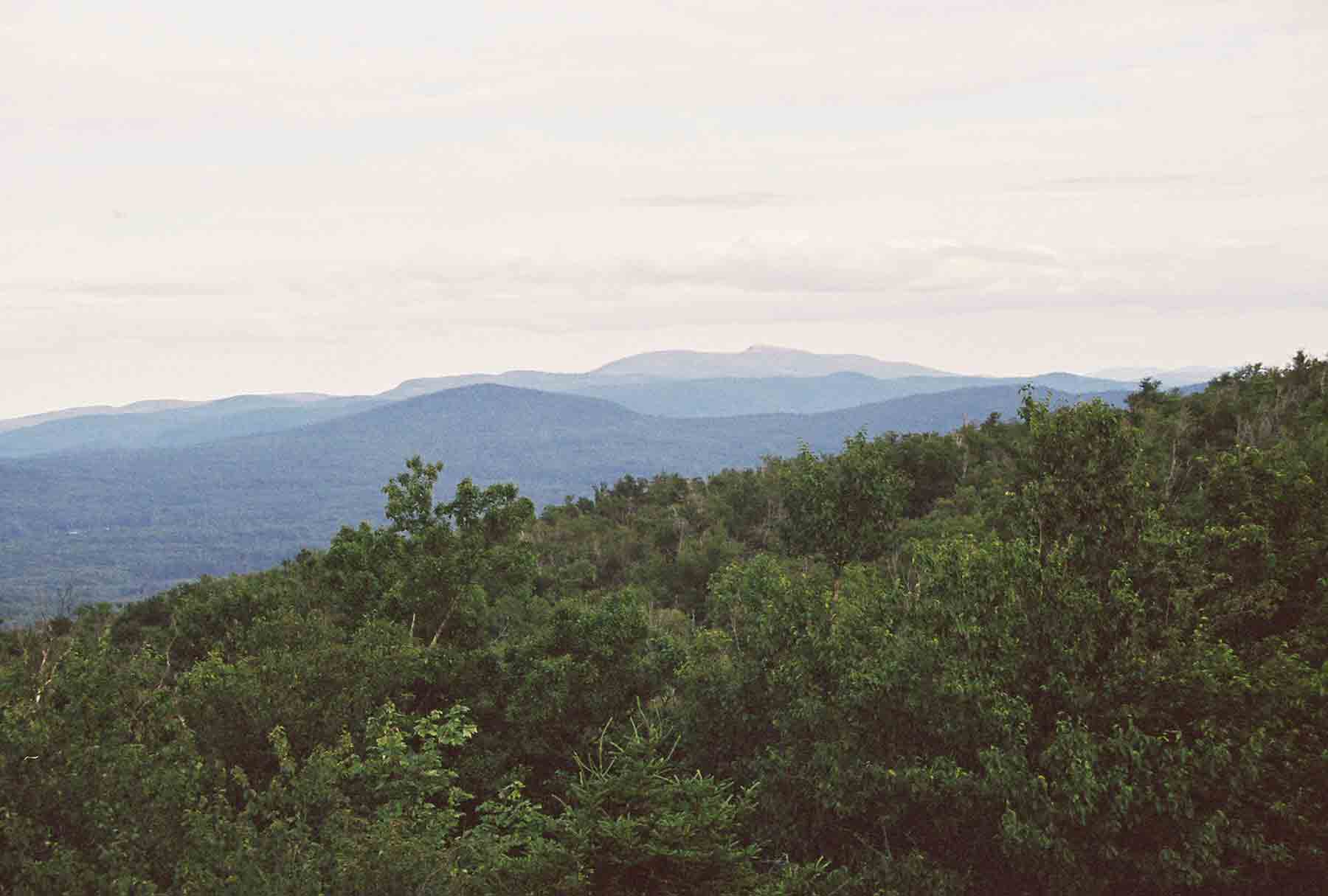 View SE from the south end of Lamberts Ridge. Taken at approx. Mile 13.0.  Courtesy dlcul@conncoll.edu