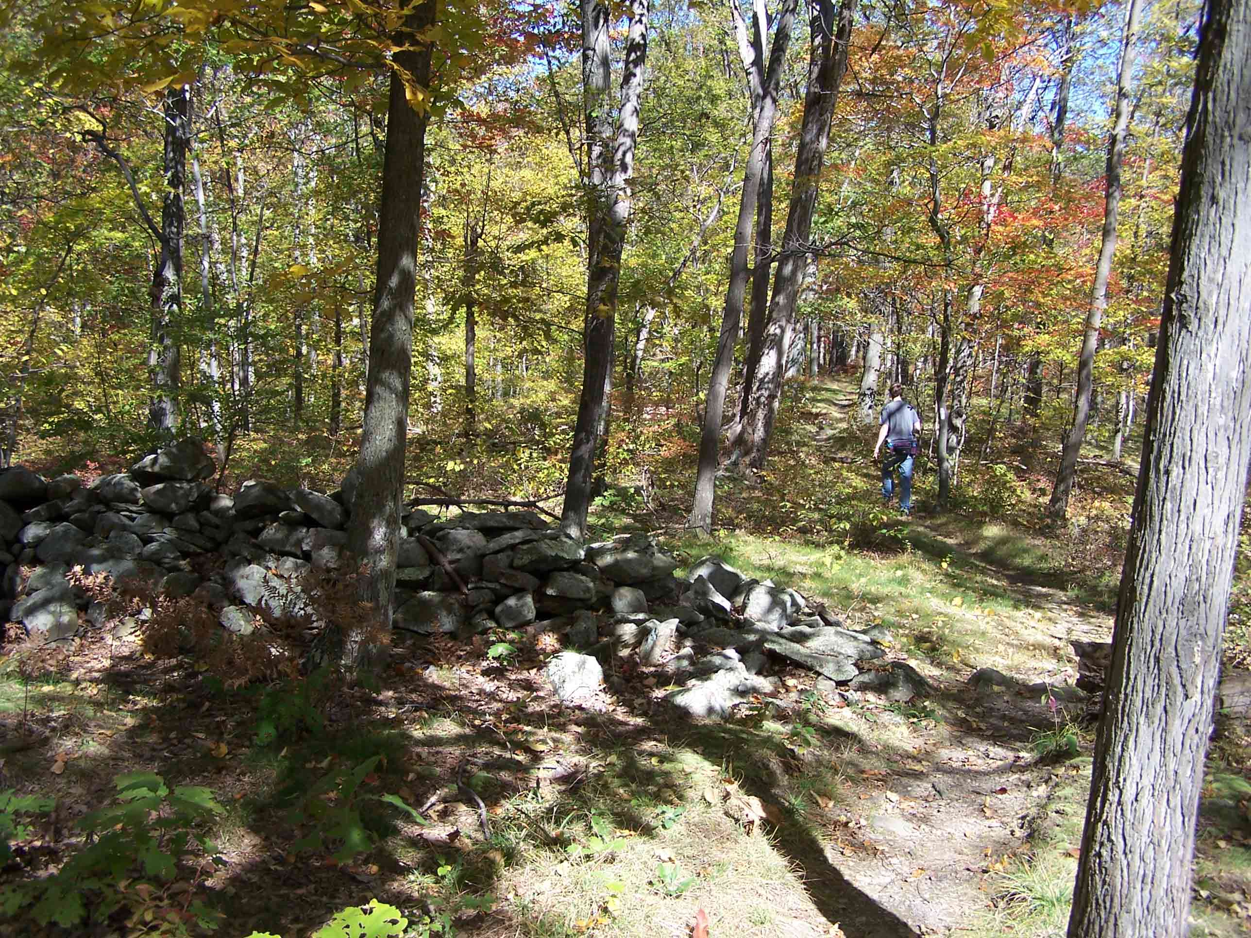 mm 7.3 - Gaps in stone walls for trail. Courtesy at@rohland.org