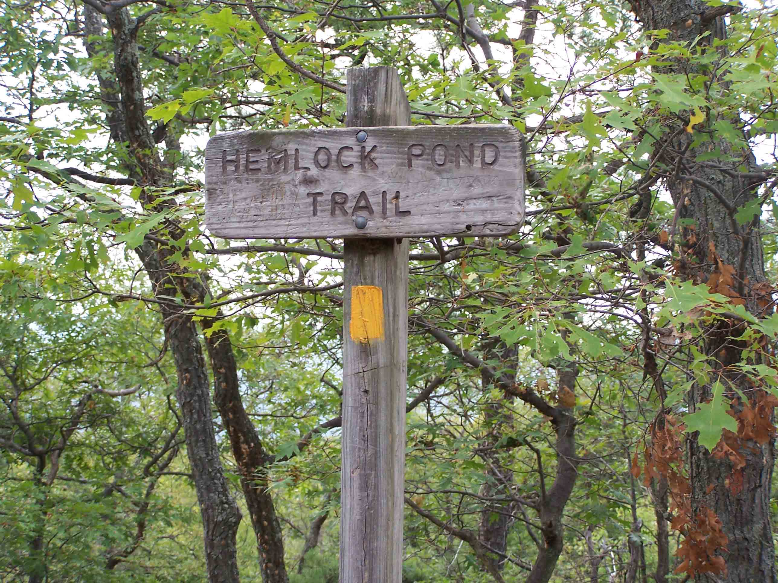 mm 8.5 - Hemlock Pond Trail. Courtesy at@rohland.org