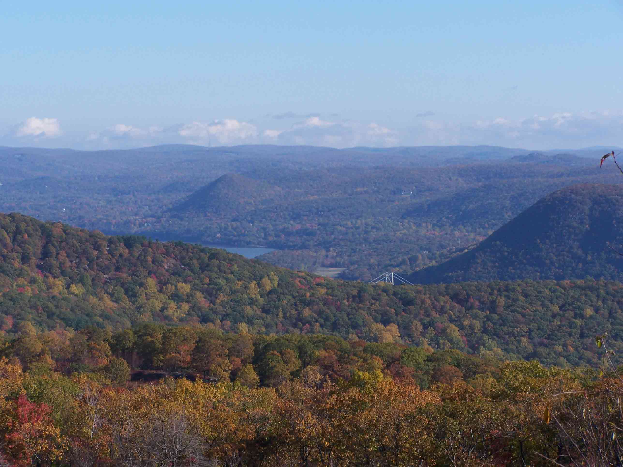 mm 6.5 View of Bear Mountain Bridge from West Mountain. Courtesy at@rohland.org