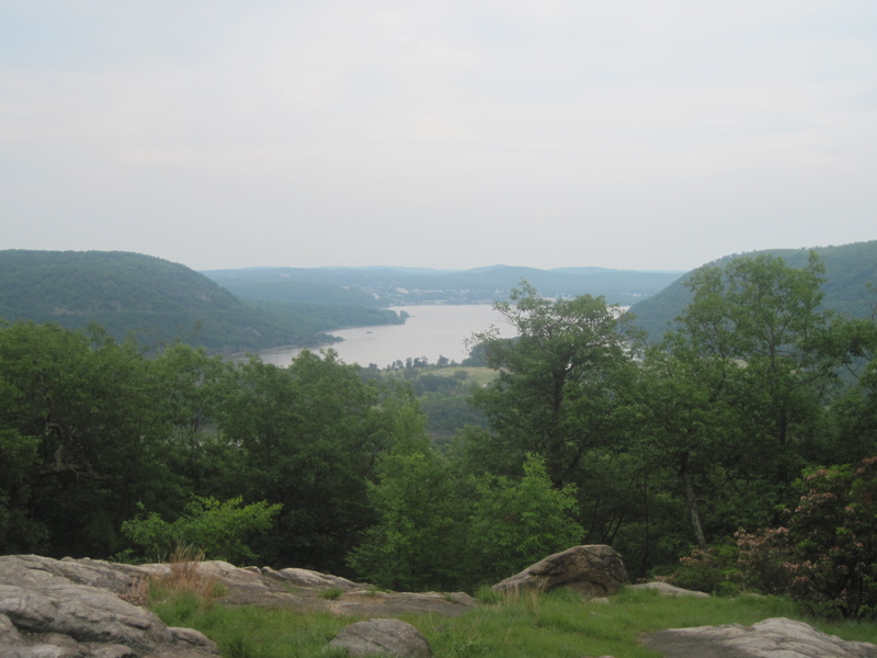 View to the south from overlook on the east side of Bear Mountain. Taken at approx. mm 1.3  Courtesy dlcul@conncoll.edu