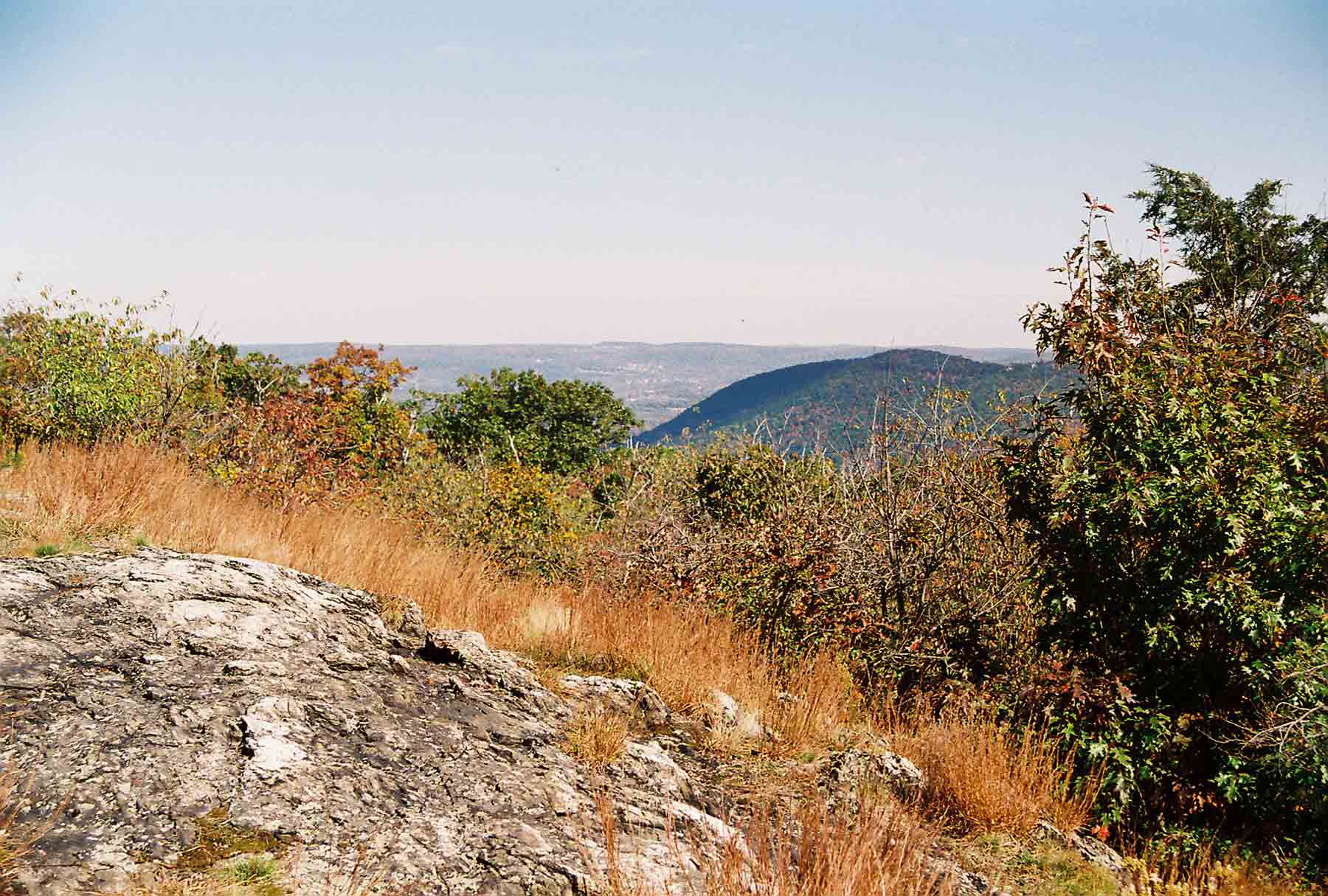 mm 3.1 - View to the northwest from the summit of Shenandoah Mt. Courtesy dlcul@conncoll.edu
