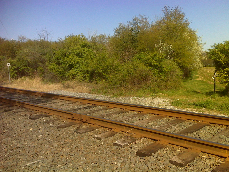 Railroad crossing between US 11 and PA Turnpike.  GPS N40.2266 W77.1052  Courtesy pjwetzel@gmail.com