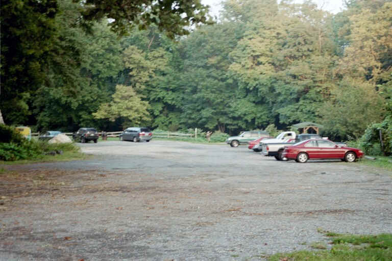 mm 0.3 - Parking at Boiling Springs Park - Iron Works parking is off of Bucher Hill Rd. This lot is now paved. Courtesy at@rohland.org