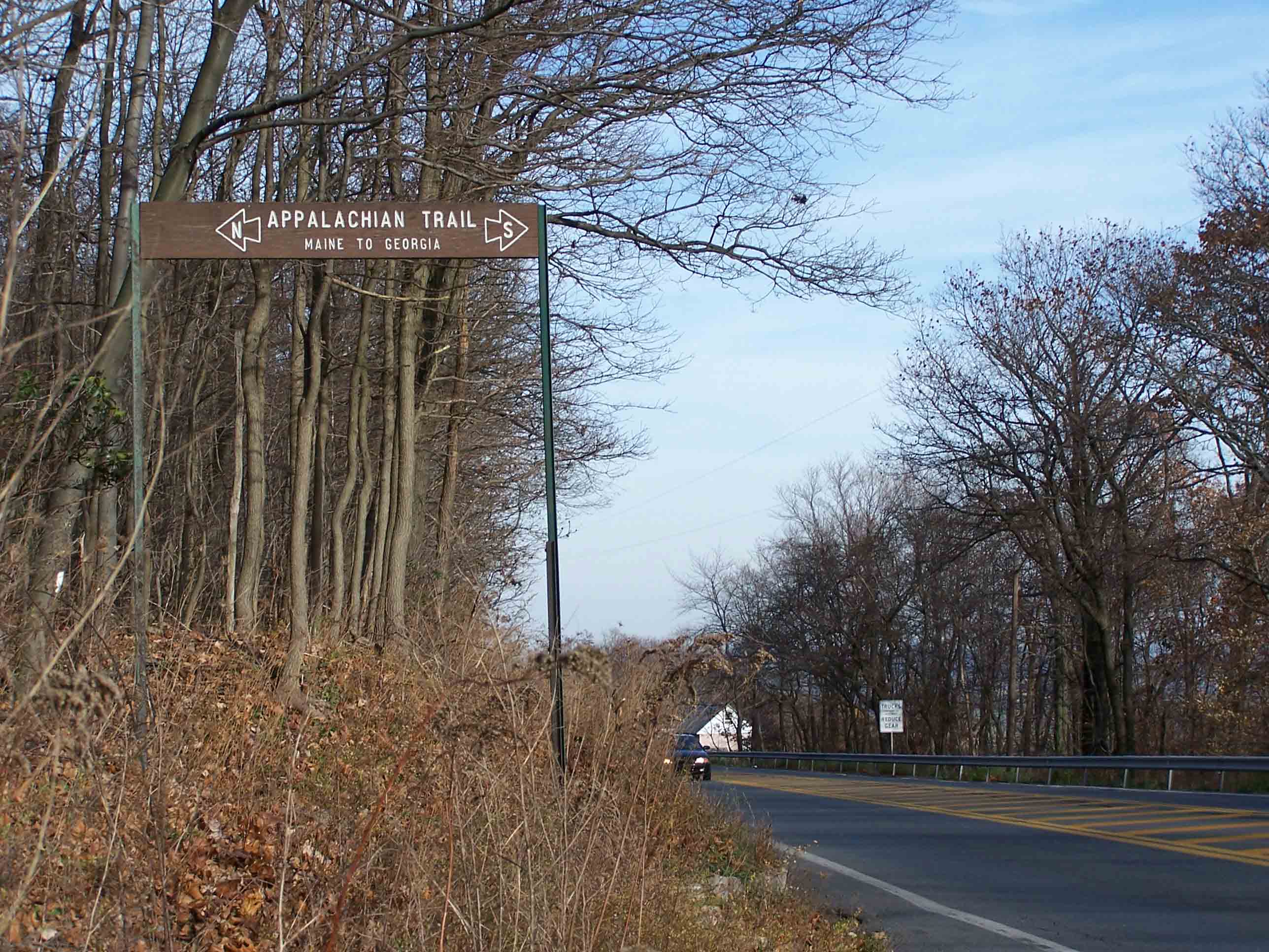 PA 309 trail head going north. Courtesy at@rohland.org