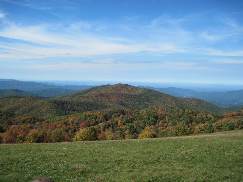 mm 19.8. View to north from Max Patch summit.  Courtesy dlcul@conncoll.edu