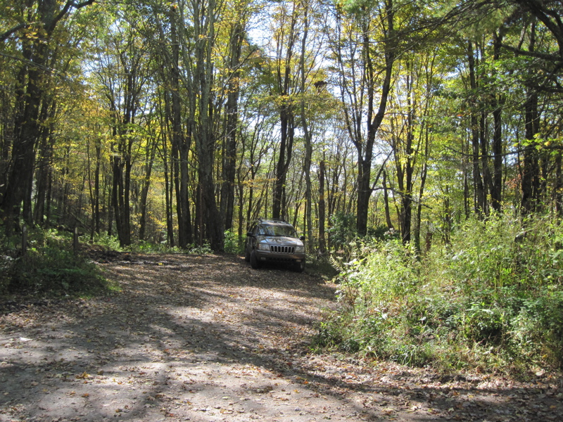 mm 0.0  Trail head parking on Max Patch Road  Courtesy dlcul@conncoll.edu