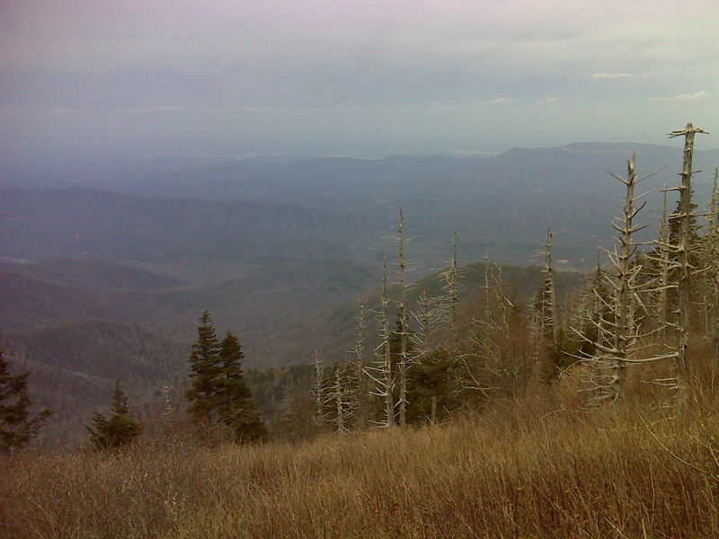 mm 13.3 View NW to English Mtn and Douglas Lake (French Broad R) beyond. GPS N35.7155 W83.2567  Courtesy pjwetzel@gmail.com