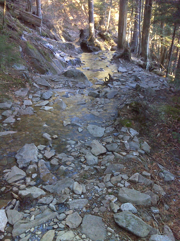 Appalachian Trail Iceway. Taken in March 2012.  GPS N35.6307 W83.3869  Courtesy pjwetzel@gmail.com
