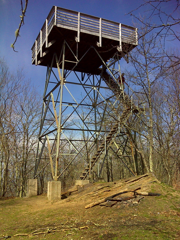 mm 6.5 Observation Tower on Wesser Bald.  GPS 35.2770 W83.5772  Courtesy pjwetzel@gmail.com