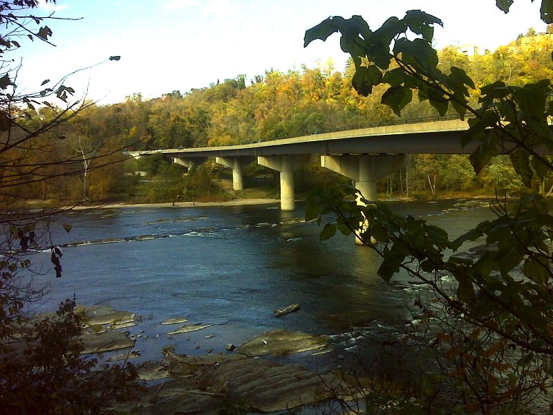 US 340 bridge across the Shenandoah River near Harpers Ferry. GPS N39.3191 W77.7410  Courtesy pjwetzel@gmail.com