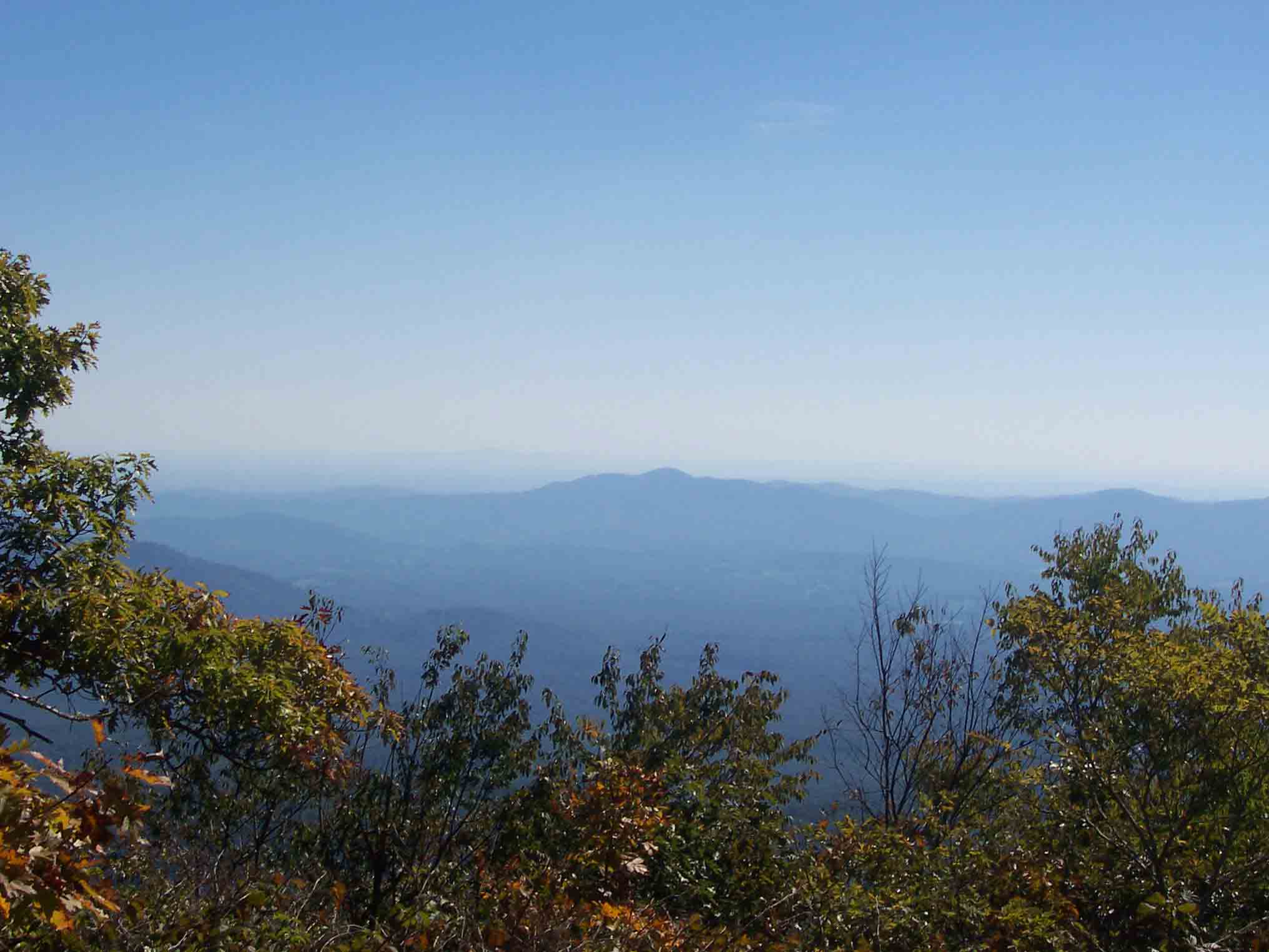 mm 2.0 - View to southeast from summit of Bluff Mt.  Courtesy dlcul@conncoll.edu