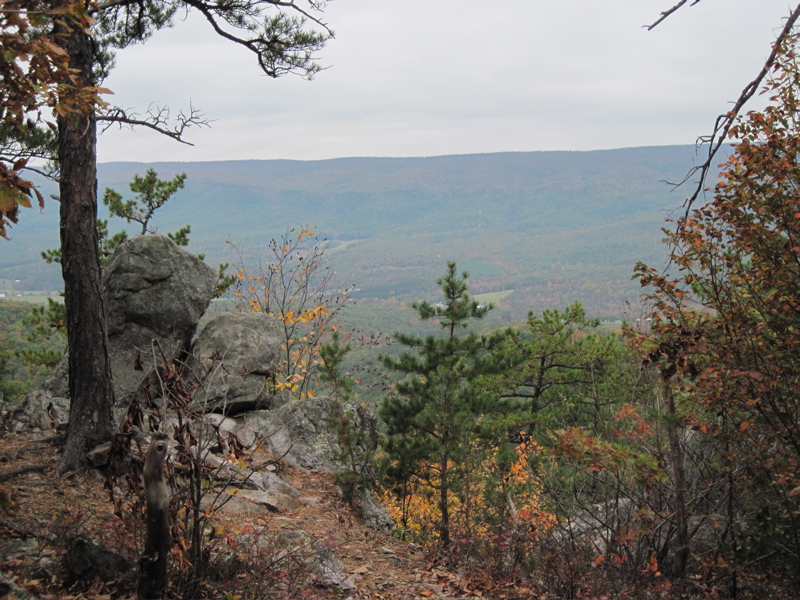 mm 5.8  View to Craig Creek Valley and Sinking Creek Mountain.
Courtesy dlcul@conncoll.edu
