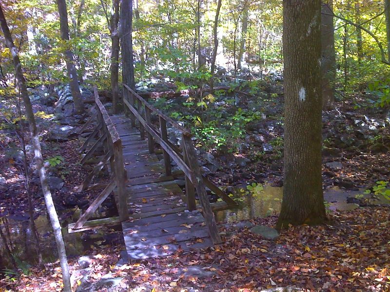 mm 7.8 Ashby Hollow footbridge.  GPS N39.0704 W77.9164  Courtesy pjwetzel@gmail.com