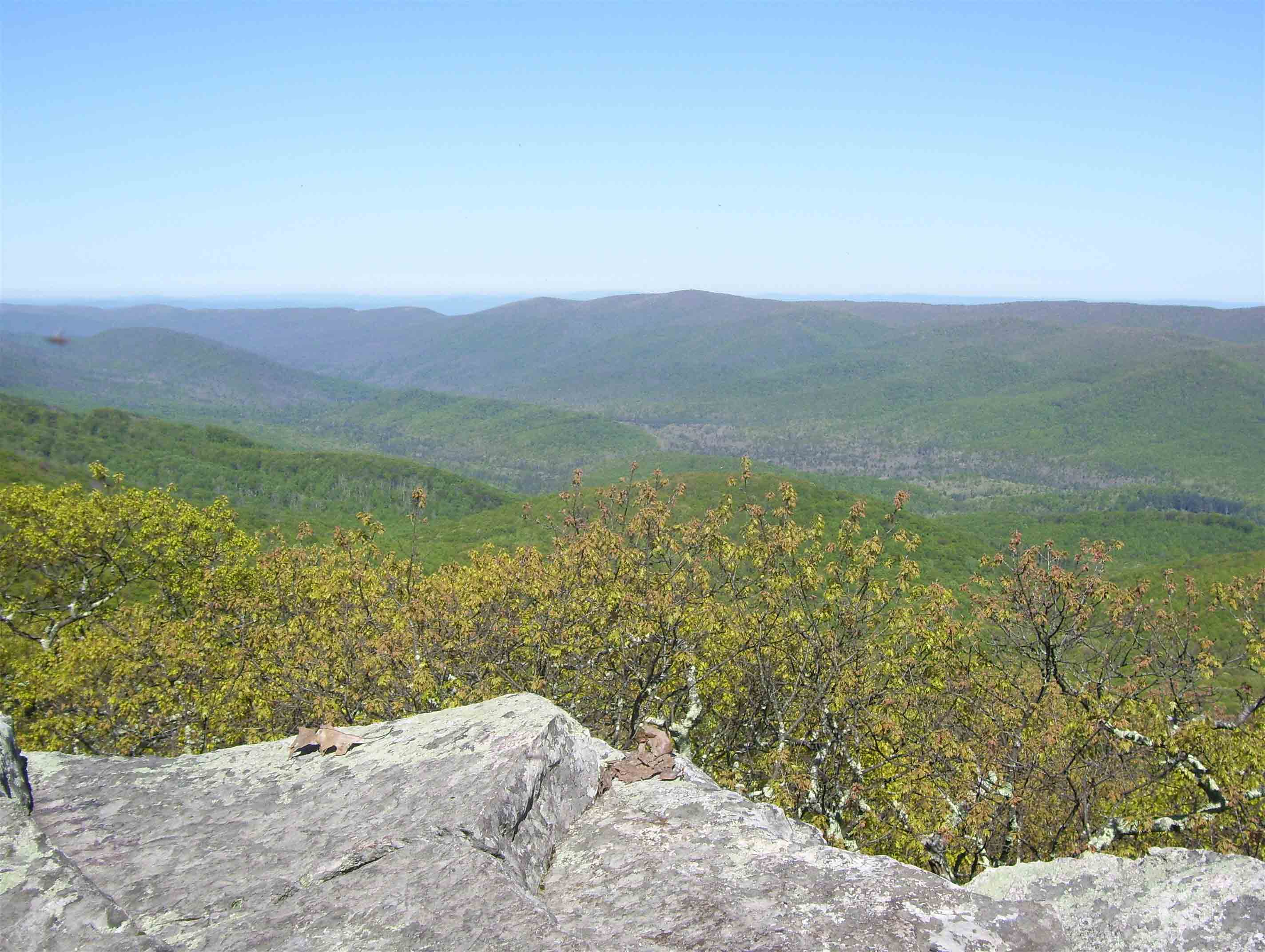 mm 5.7  View from Wind Rock towards West Virginia .  Courtesy dlcul@conncoll.edu