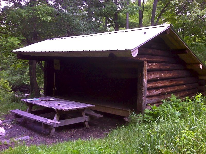 mm 1.5 Old Job Shelter.  This is on the Old Job trail 0.9 miles from the AT.  GPS N43.3542 W72.9285  Courtesy pjwetzel@gmail.com