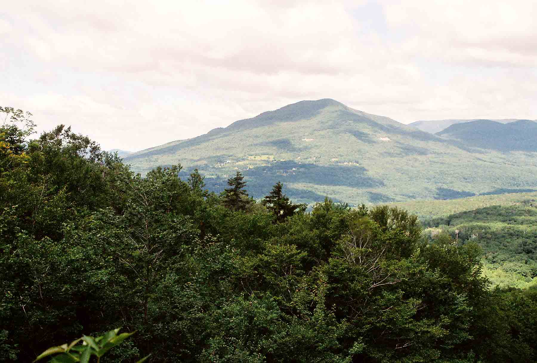 View of Bromley Mountain from south. Courtesy dlcul@conncoll.edu