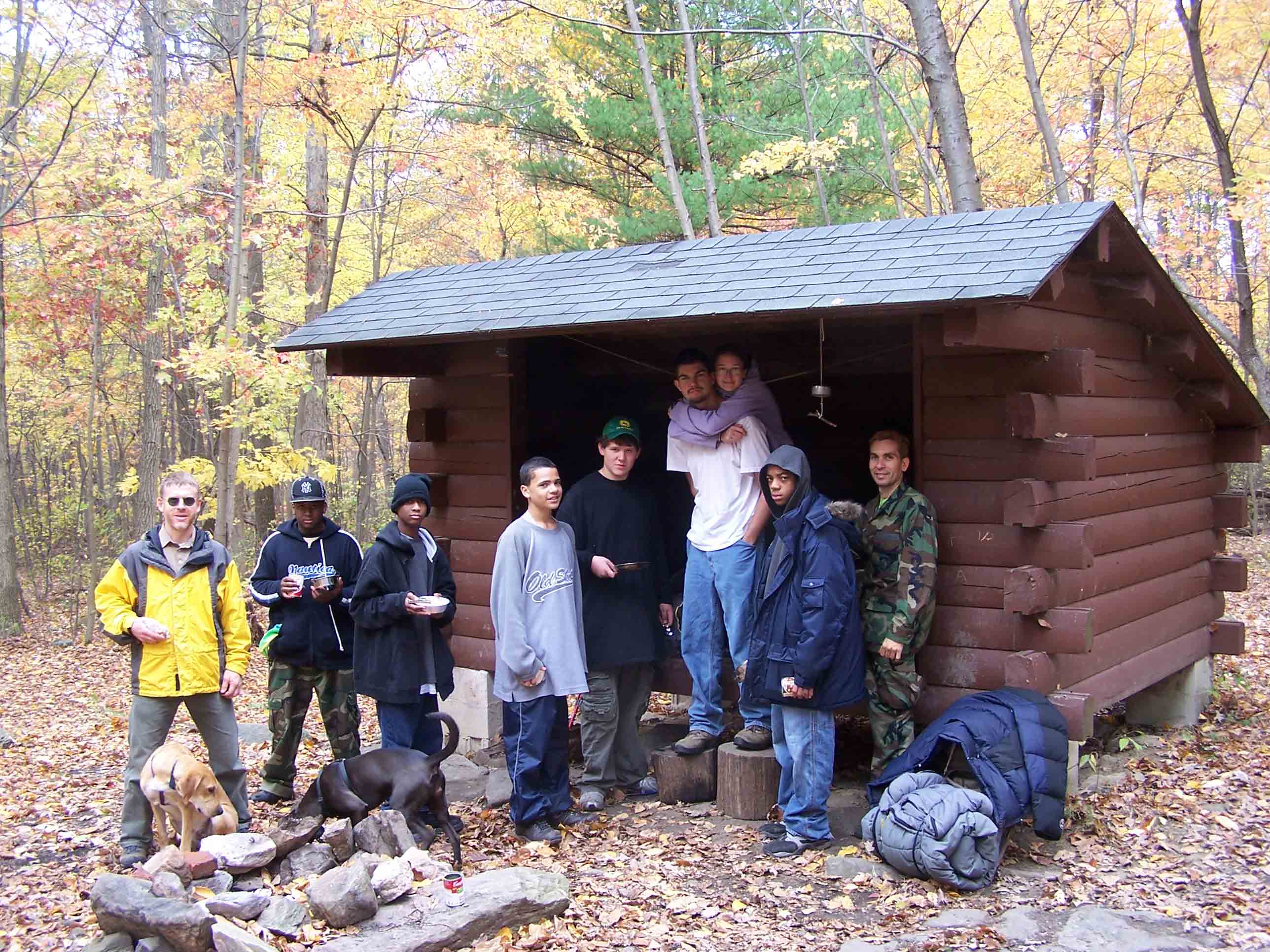 mm 13.2 Cheasapeake Pathfinders at Deer Lick Shelters. Courtesy at@rohland.org