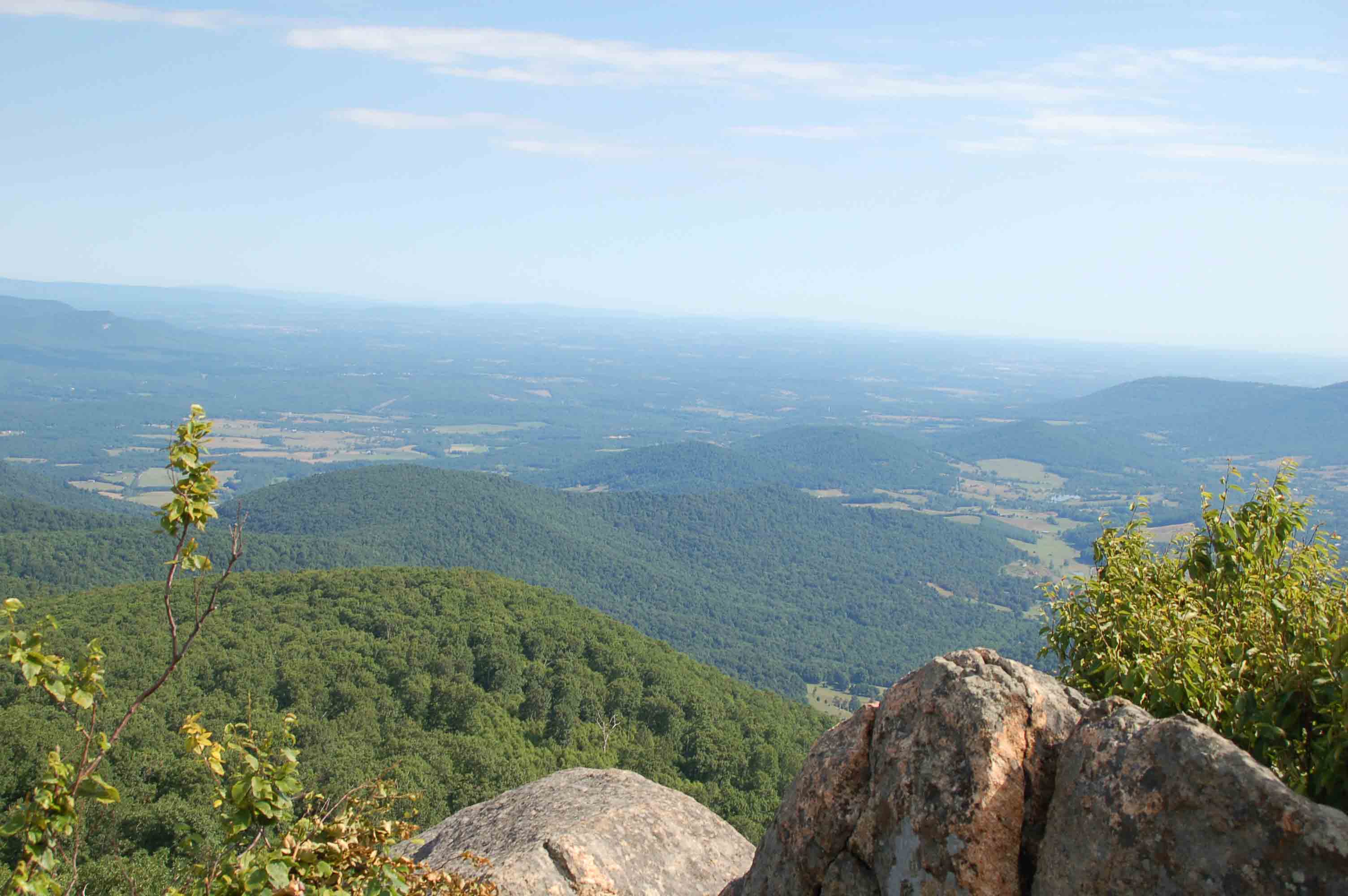 View from 3rd peak of Hogback at mile 3.3.  Courtesy ideanna656@aol.com